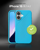 ZAGG Luxe Snap Case for iPhone 16 MagSafe Wireless Charging 10ft Drop Protection EcoFriendly Graphene Reinforced Ripple