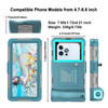 Underwater Snorkeling Diving Phone Case for iPhone 17161514131211Pro MaxXRXSX Samsung Galaxy S2524232221 Professional Sc