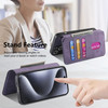 CCSmall for Apple iPhone 16 Pro Max Wallet Case Detachable Magnetic Phone Cover Compatible with Magsafe Retro Folio Flip