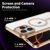 Lunivop for iPhone 16 Pro Max Case Clear Compatible with Magsafe Wireless Charging Yellowing Resistant Magnetic Transpar