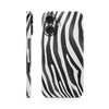 Glossy Glitter Phone Skin Compatible with Apple iPhone 16 Black Zebra Premium 3M Vinyl Protective Wrap Decal Cover Easy
