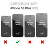 oakxco for iPhone 16 Plus Case Clear Magnetic Compatible with Magsafe Cute Thin Slim Transparent NonYellowing TPU Bumper