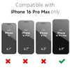 oakxco for iPhone 16 Pro Max Case Clear Magnetic Compatible with Magsafe Cute Thin Slim Transparent NonYellowing TPU Bum