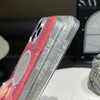 Changjia Magnetic Glitter Case for iPhone 16 PlusCompatible with Magsafe Cute Girly Bling Sparkly Shiny Soft TPU Bumper