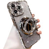 Changjia Magnetic Kickstand Glitter Case for iPhone 16 ProCompatible with Magsafe Luxury Bling Sparkly Rhinestones with