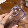 Changjia Clear Glitter Case for iPhone 16 Pro MaxLuxury Bling Sparkly Diamond Rhinestones with Camera Protector TPU Plat