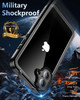 Oterkin Waterproof Case for iPhone 16 Case 360 Full Body Rugged 16 Phone Case with Builtin HD Screen Camera Protector 12