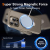 Derwav Multiin1 Magnetic Kickstand Ring Holder for iPhone 16 Pro Case Compatible with MagSafe 360Rotatable Stand with Mi