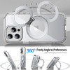 WASTROYAL Privacy Case for iPhone 16 Pro Max with 360Stand Builtin Anti Peeping Screen Protector Compatible with MagSafe