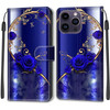 Yzniyzce iPhone 16 Pro Max Case PU Leather Wallet Magnetic Folio Flip Cover With Kickstand Card Slots TPU Shockproof for