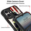 BEOTIWAD for iPhone 16 61 Case with Sliding Camera Cover Builtin Stand Kickstand Dual Layer Heavy Duty Shockproof Protec