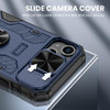 VEGO for iPhone 15 Plus Case with Slide Camera Cover Builtin 360 Rotate Ring Kickstand Magnetic Magnet Protective Cover