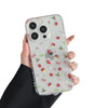ZTOFERA Christmas Phone Case for iPhone 16 Pro 63 inchClear Cute Merry Christmas Candy Pattern Phone Case Gifts Transpar