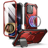 iBlason for iPhone 16 Pro Case MagSafe Camera Control Button Builtin Screen Protector Camera Cover Stand Military Protec