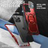 iBlason for iPhone 16 Pro Case MagSafe Camera Control Button Builtin Screen Protector Camera Cover Stand Military Protec