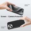 PinLiSheng for iPhone 16 Pro Max Case Liquid Silicone with Soft AntiScratch Microfiber Lining Metal Buttons Shockproof S