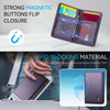 Defencase for Magsafe Wallet Magnetic Card Holder RFID Blocking PU Leather Minimalist Phone Wallet for MagSafe Phones an