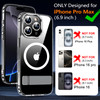 xiwxi for iPhone 16 Pro Max Case with KickstandCompatible with Magsafe1Screen ProtectorMilitaryGrade Protection AntiYell