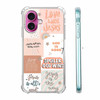 AOSSXIN Boho Jesus Collage Case for iPhone 16Christian Quote Bible Verse CollageSoft TPU Protective Cover Case Compatibl