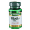 Nature's Bounty Biotin 1000 mcg Vitamin Supplement Tablets 100 ea (Pack of 2)