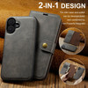 Asuwish Phone Case Compatible with iPhone 16 Plus 67 inch Wallet Magnetic Detachable Cell Cover Tempered Glass Screen Pr