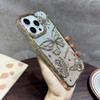 YTanazing Glitter 3D Butterfly Case for iPhone 16 Pro MaxCute Luxury Bling Sparkle Slim Plating Cover Women Girls Case f