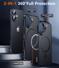 Temdan Designed for iPhone 16 Case MagneticCompatible with MagsafeMilitary Grade Drop Protection Dropproof Heavy Duty To