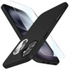Xlevel for iPhone 16 Case UltraThin Matte Cover Upgraded Camera Lens Protectors Screen Protectors Light Super Soft Touch