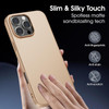 Xlevel for iPhone 16 Pro Case UltraThin Matte Cover Upgraded Camera Lens Protectors Screen Protectors Light Soft Touch A