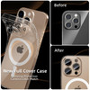 Xlevel Magnetic for iPhone 16 Pro Max Case Clear Compatible with MagSafe Builtin Camera Lens Protector Screen Protectors