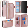 Jaorty for iPhone 16 Pro Phone Case with Card Holder for Women MenPhone Case Wallet for iPhone 16 Pro with Wrist StrapPU