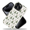 Generic Compatible with for iPhone 16 Pro MaxChristmas Tree Green Pattern Phone Case for Girl Women Boy MenScratch Resis