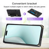 Ysnzaq Crossbody Wallet Case for Apple iPhone 16 Plus Not 16 Adjustable Long Lanyard with Card Slot Holder Phone Cover f