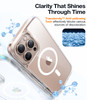 TORRAS Magnetic Shockproof for iPhone 16 Pro Max Case 4X MilitaryGrade Protection Compatible with MagSafe Translucent Ca