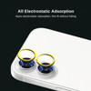 Omorro Compatible for iPhone 1616 Plus Luminous Camera Lens Protector Ultra Thin Film Tempered Glass Camera Screen Prote