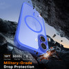 TAURI 3 in 1 for iPhone 16 Case Blue Compatible with MagSafe MilitaryGrade Protection with 2X Screen Protector AntiYello