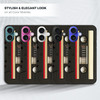 GlamCase for iPhone 16 Plus iPhone 16 Plus Case Vintage Cassette Design Printed Slim Sleek Cute Plastic Hard Protective