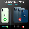 xiwxi for iPhone 1415 case WaterproofIPX8 Underwater CaseFull Body Shockproof 15FT Military DropproofBuiltin Screen Prot