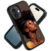 ZXHSBROK Designed for iPhone 16 Plus Case Military Grade Heavy Duty 3Layer Shockproof Drop Phone Protective Cover for iP
