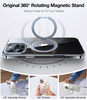 TORRAS Upgraded 360 Rotatable Magnetic Ring for iPhone 16 Pro Max Case Fit for MagSafe with Stand Ring Holder 16FT Mil G