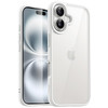 JETech Case for iPhone 16 Plus 67Inch Shockproof Phone Bumper Cover Solid Color Matte TPU Frame AntiScratch Clear Back W
