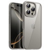 JETech Case for iPhone 16 Pro Max 69Inch Shockproof Phone Bumper Cover Solid Color Matte TPU Frame AntiScratch Clear Bac