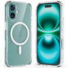 Upcommon Crystal Fit Magnetic Clear Case for iPhone 16 Plus Compatible with MagSafe Anti Yellowing Slim Protective Cover