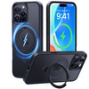 CASEKOO UltraMagnetic Stand for iPhone 16 Pro Case Military Drop Protection Compatible with MagSafe Shockproof Transluce
