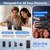 CASEKOO UltraMagnetic Stand for iPhone 16 Pro Case Military Drop Protection Compatible with MagSafe Shockproof Transluce