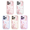 Akeivare for iPhone 16 Pro Max Magsafe Case Floral Slim Shockproof Protective Cute Hard PCTPU Bumper Flower Women Cover