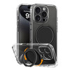 COOLQO Magnetic for iPhone 16 Pro Max Case with Stand Compatible with MagSafe Military Grade Drop Protection NonYellowin
