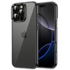 JETech Case for iPhone 16 Pro 63Inch NonYellowing Shockproof Phone Bumper Cover AntiScratch Clear Back Black