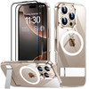 SPIDERCASE Magnetic for iPhone 16 Pro Max Case with 2Pcs Tempered Glass Screen Protector Military Grade Drop Protection