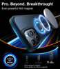 TORRAS Magnetic Shockproof for iPhone 16 Pro Max Case Fit for MagSafe MilitaryGrade Drop Tested Translucent Slim Protect
